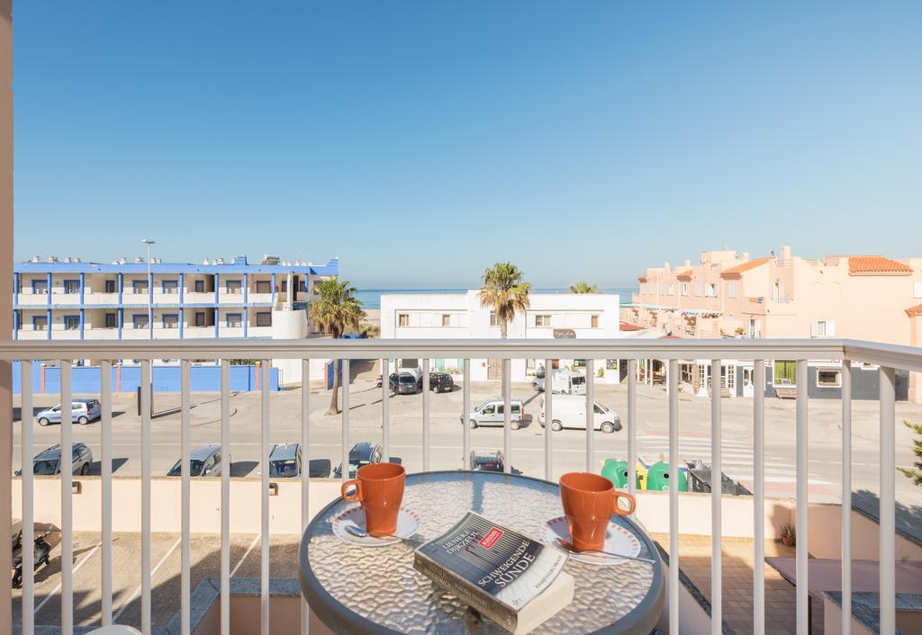 Ferienwohnung Apartamento Gaviotas Surenas Tarifa Exterior foto